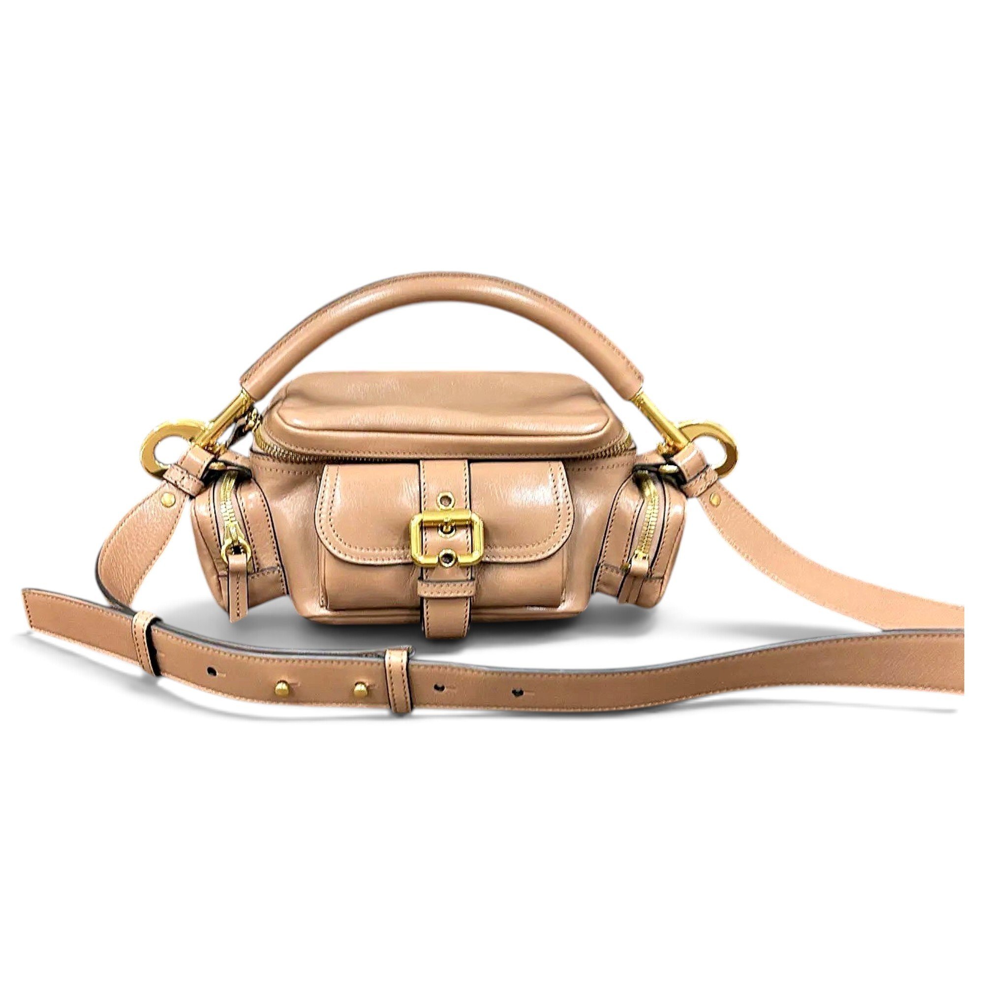 Camera Bag leather crossbody bag
