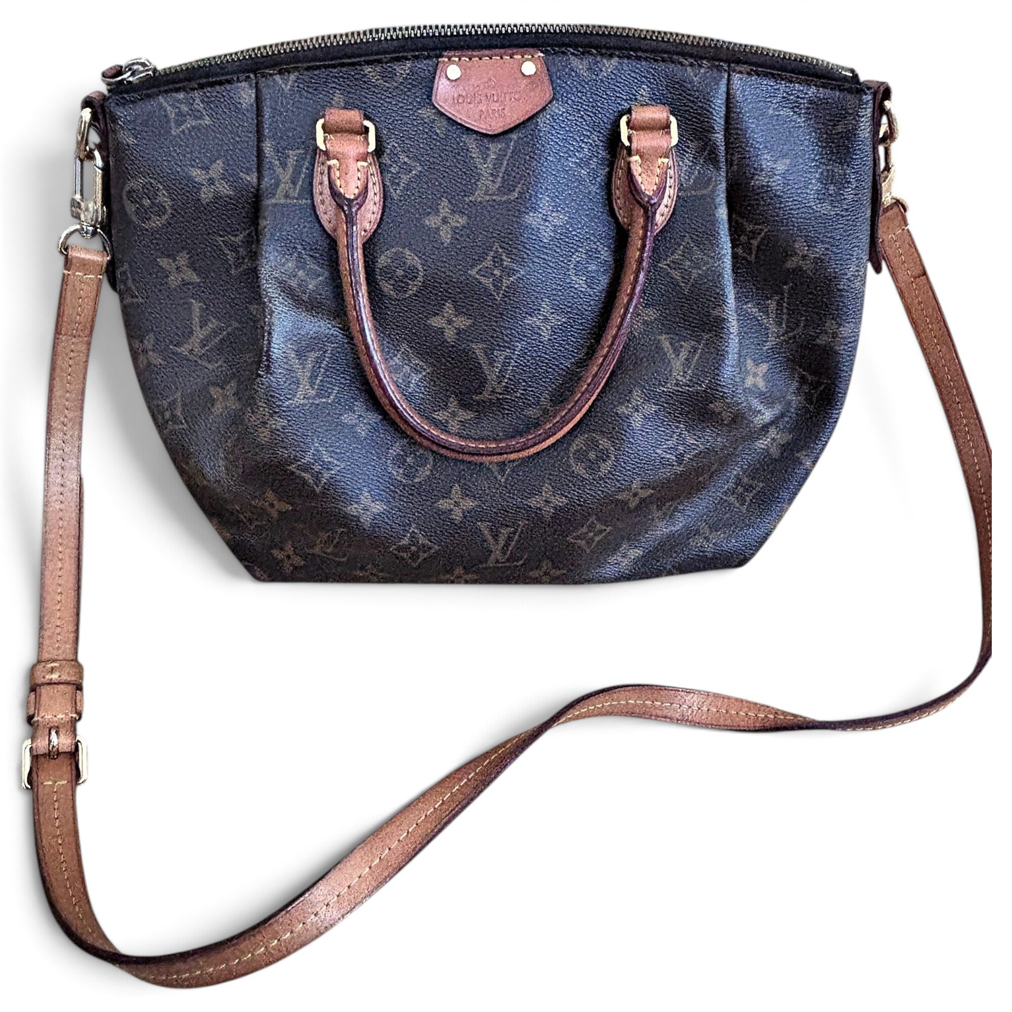 Turenne leather crossbody bag