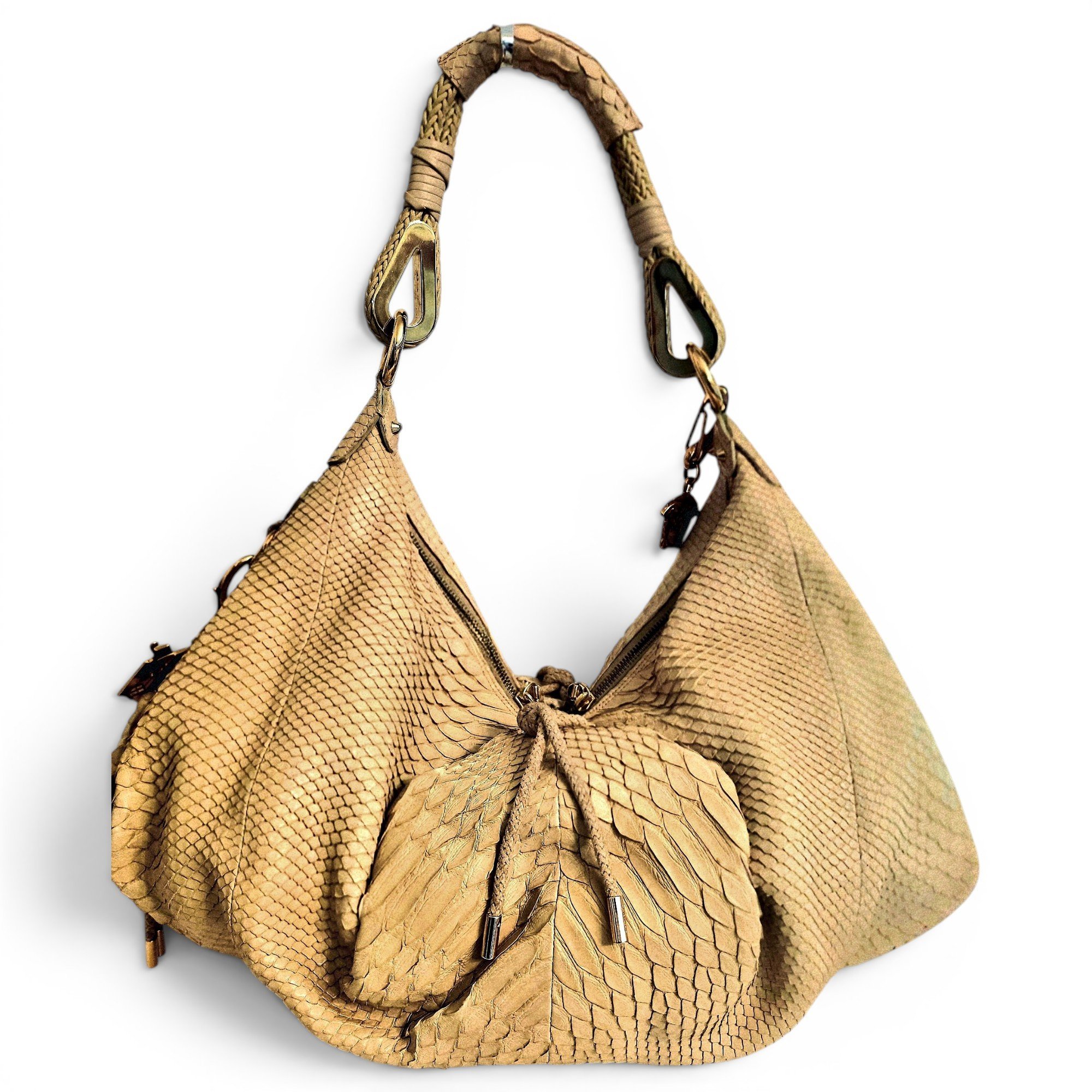 Versace Python handbag
