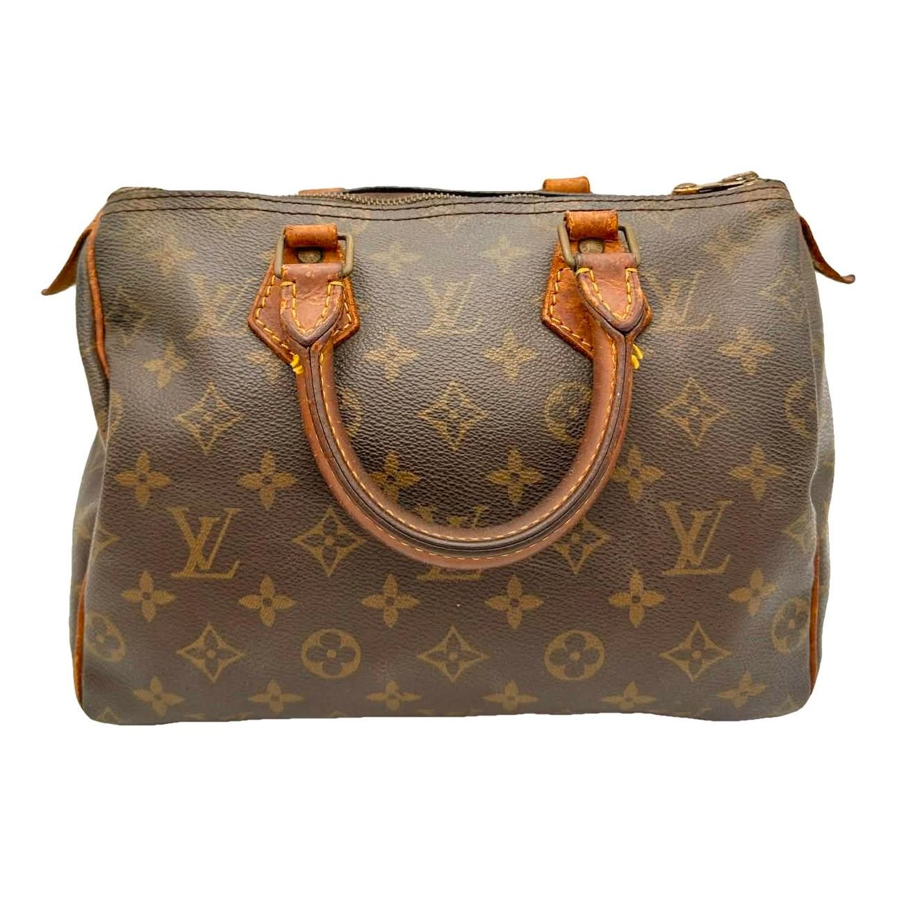 Speedy leather handbag