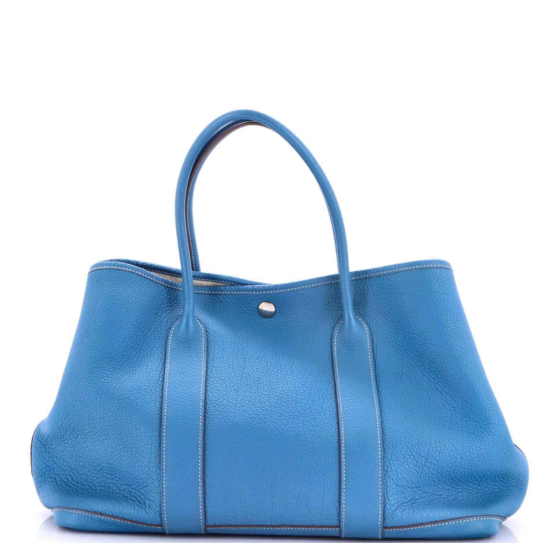 Leather tote