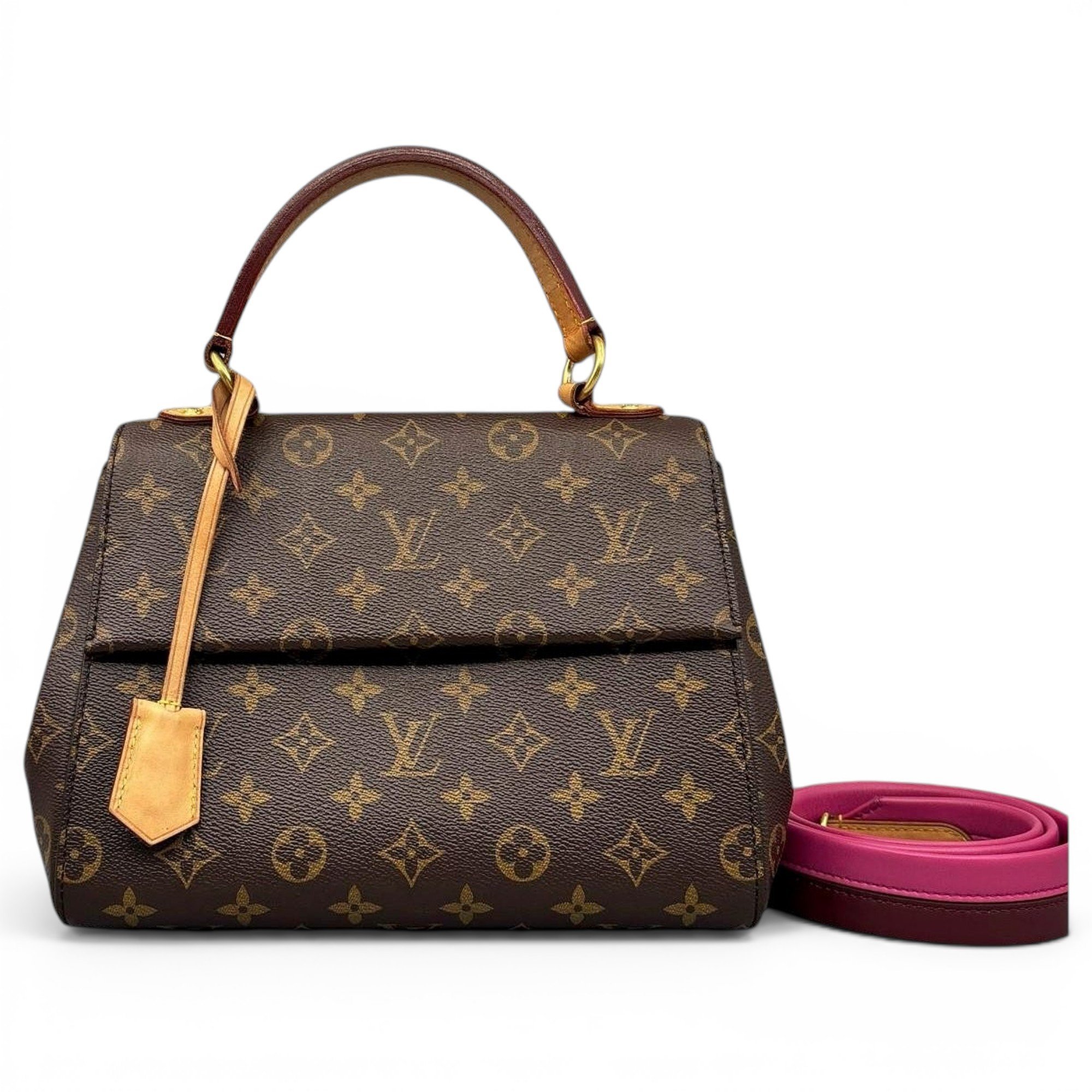 Cluny leather handbag