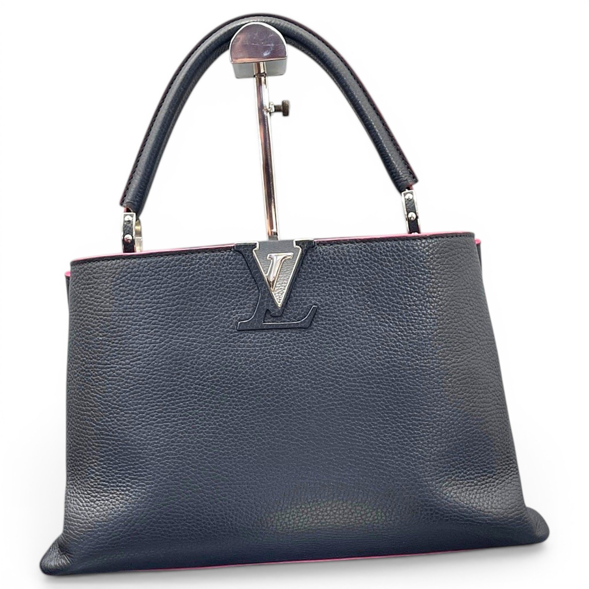 Capucines leather handbag