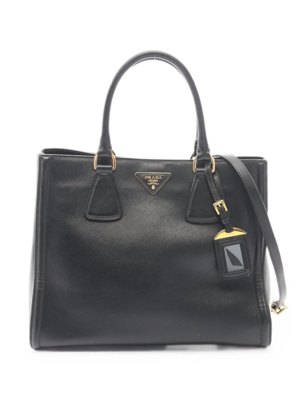 2000s Galleria Saffiano leather tote bag
