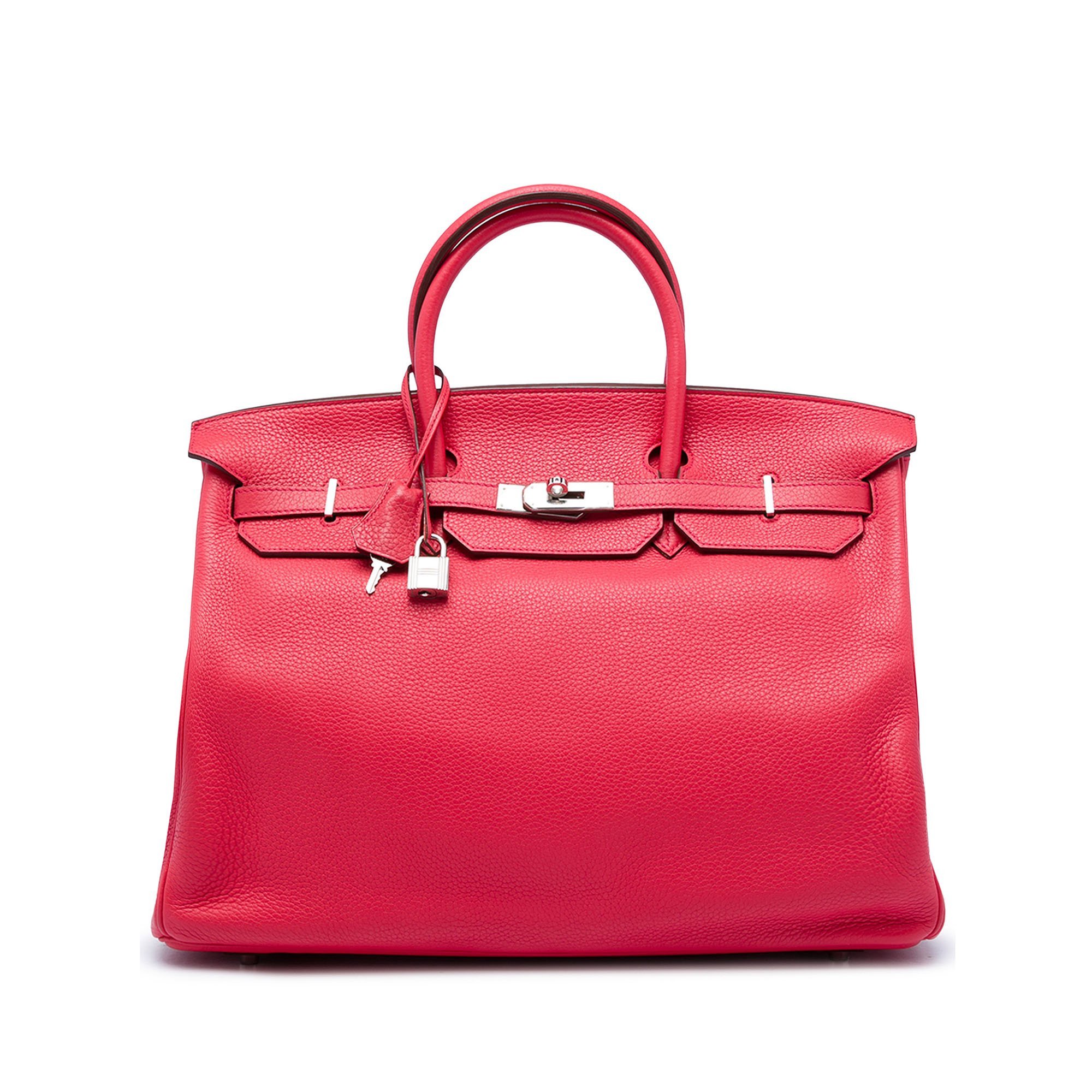Birkin 40 leather handbag