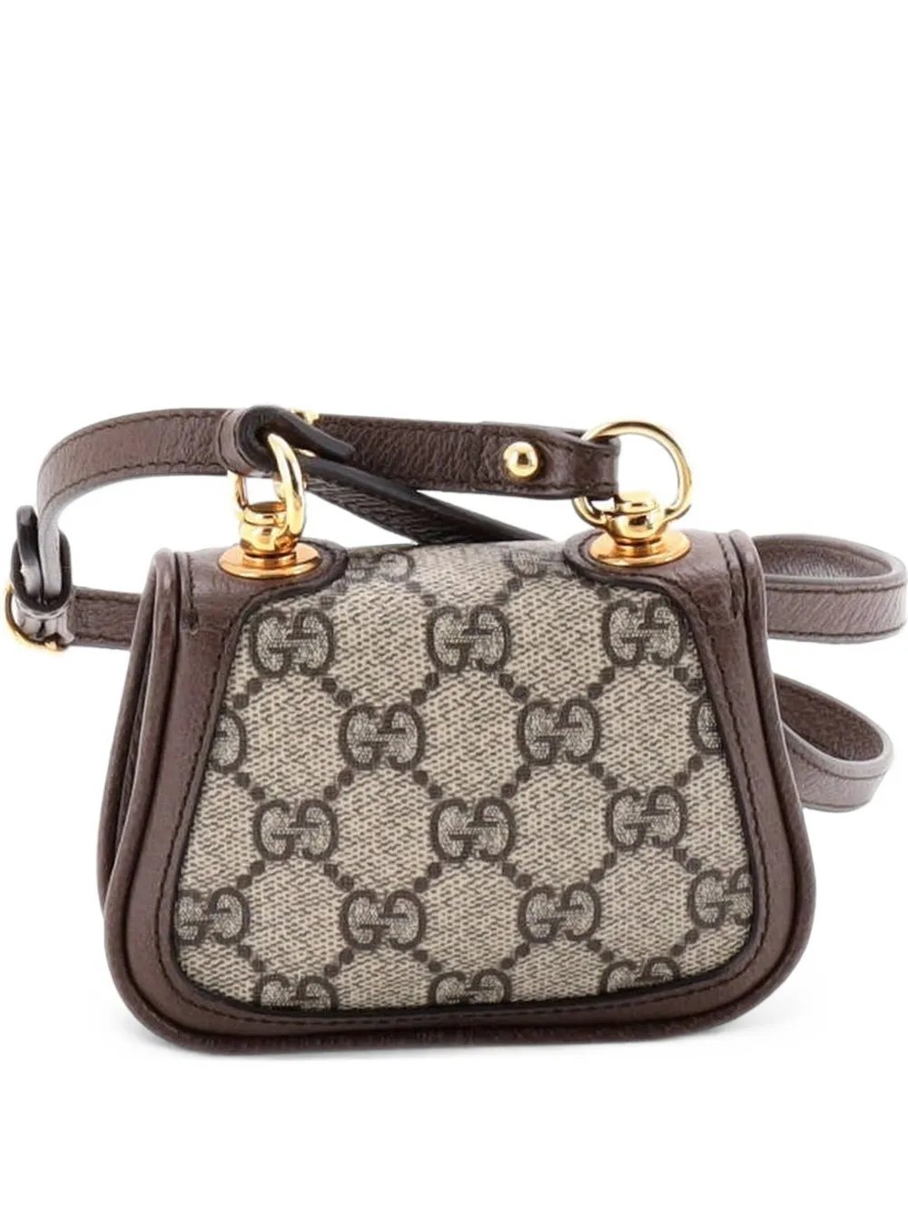 Blondie NM Card Case Wallet with Strap GG Coated Canvas crossbody bag