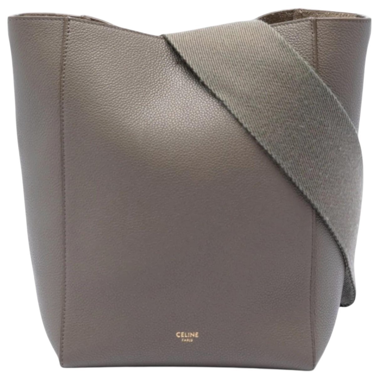 Seau Sangle leather tote