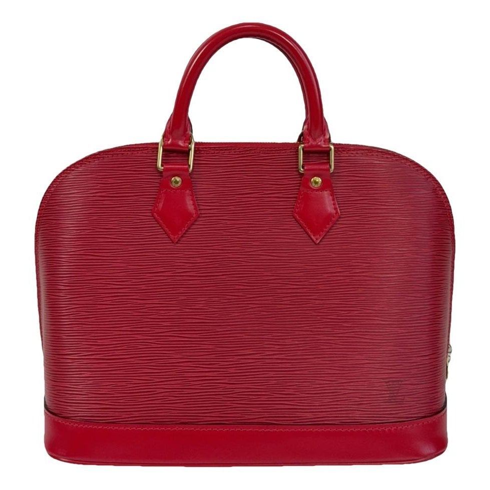 Alma leather handbag