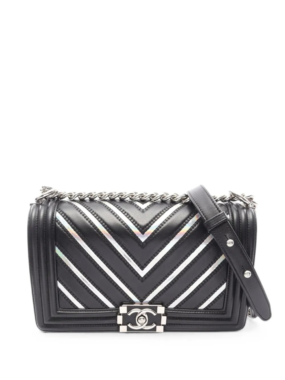 2016-2017 Boy Chanel Chevron shoulder bag