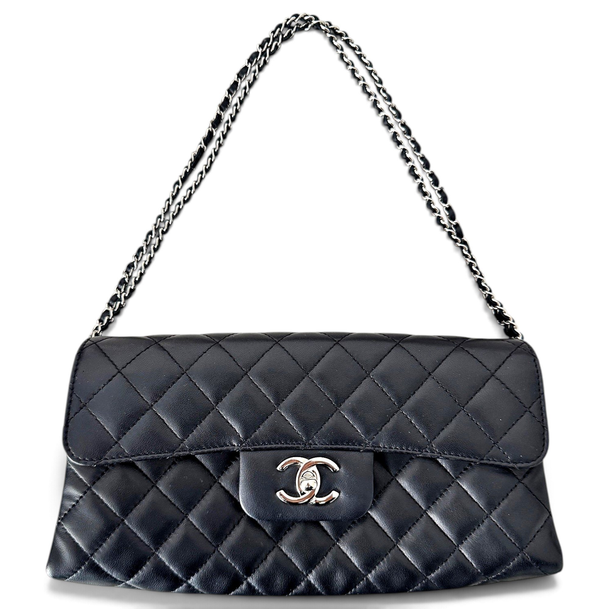 East West Chocolate Bar leather crossbody bag