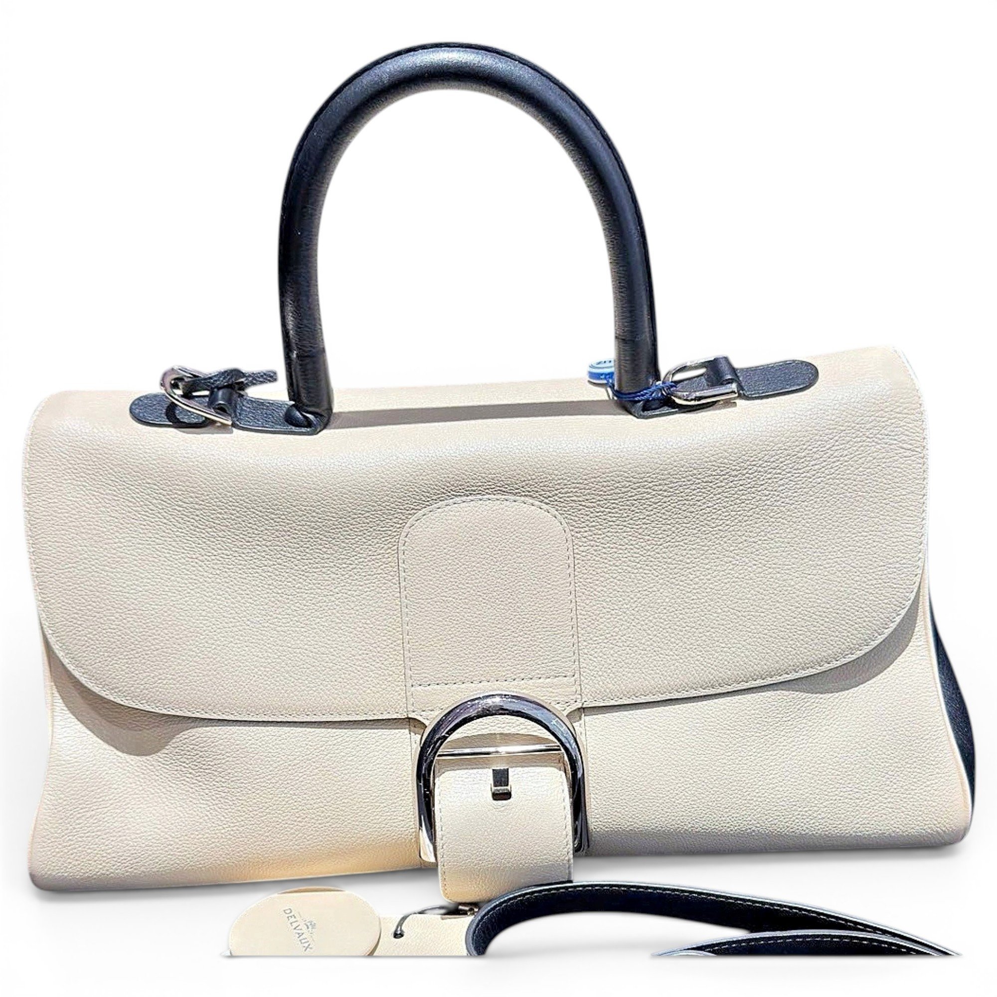 Brillant leather handbag