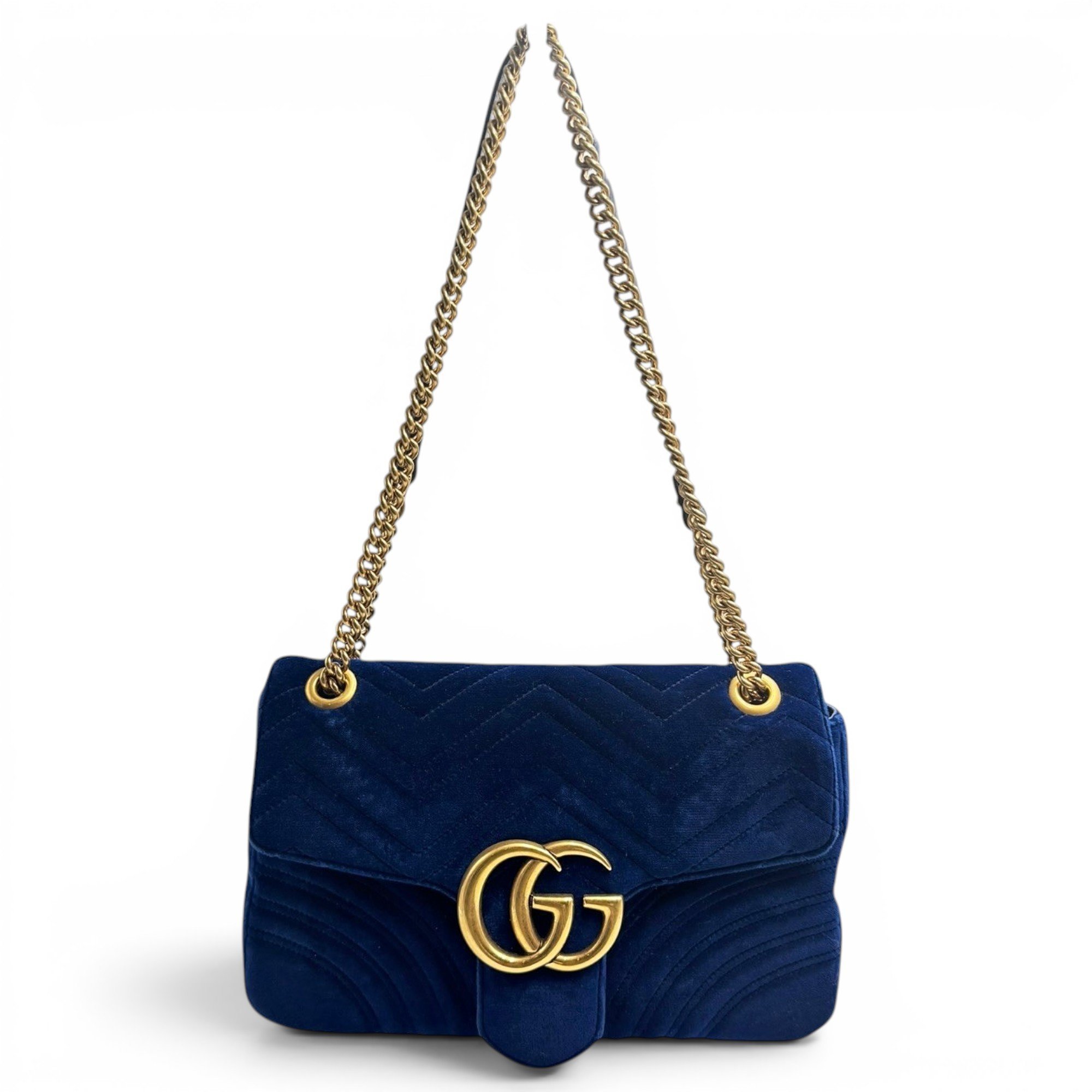Marmont velvet crossbody bag