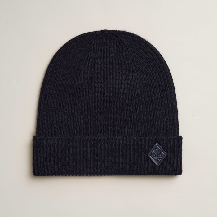 Bleu Nuit Jockey Beanie
