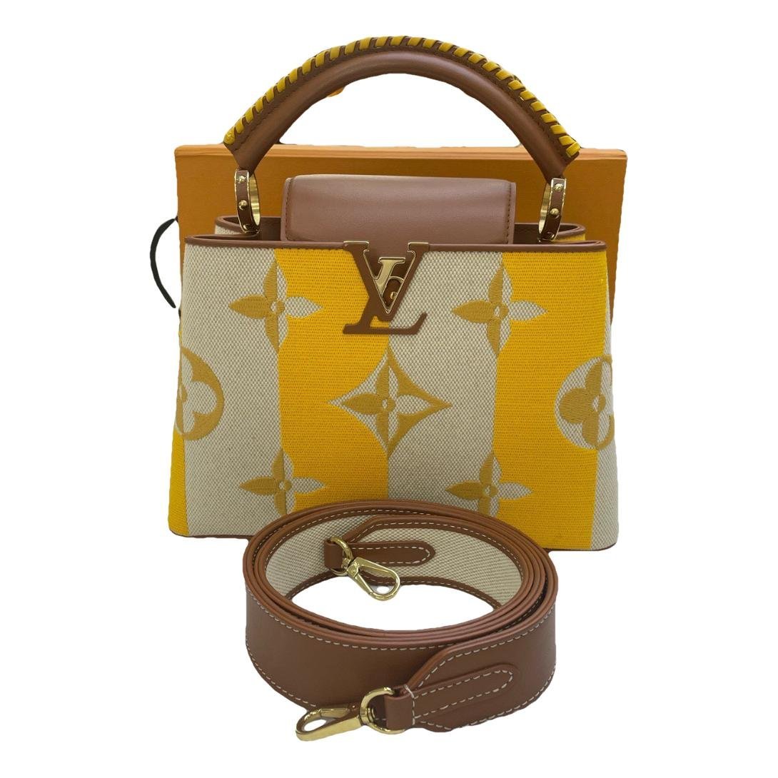 Capucines cloth handbag