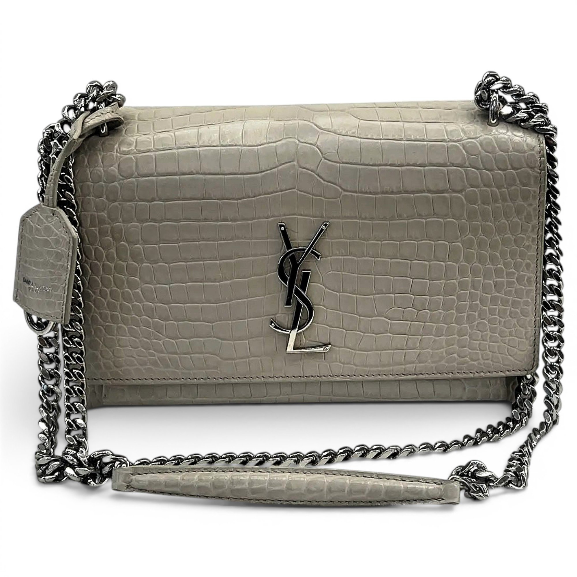 Sunset leather crossbody bag