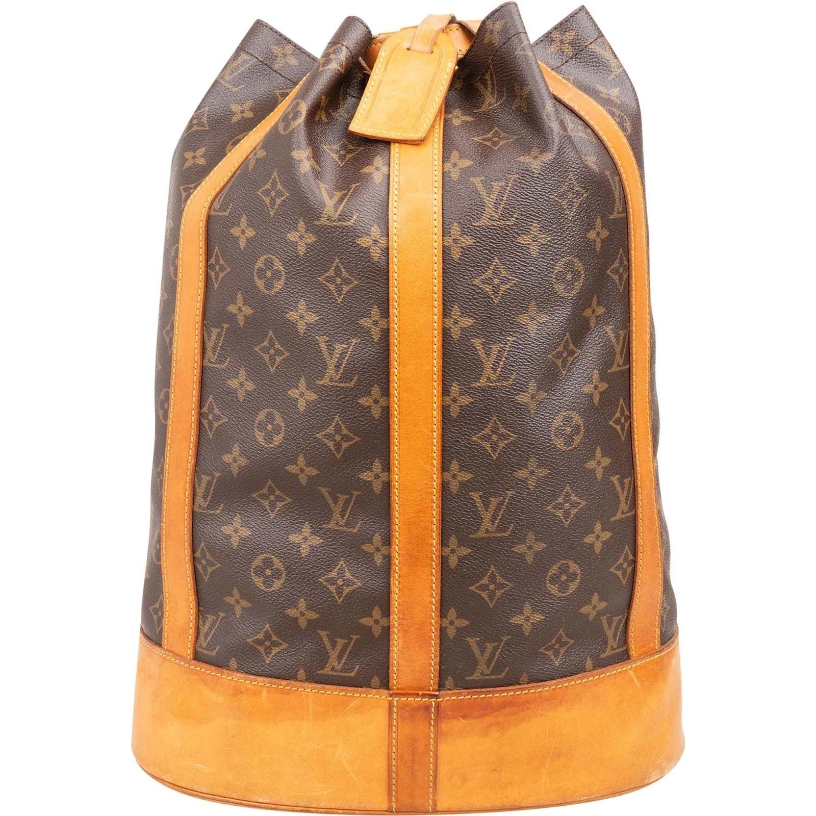 Randonnée leather backpack