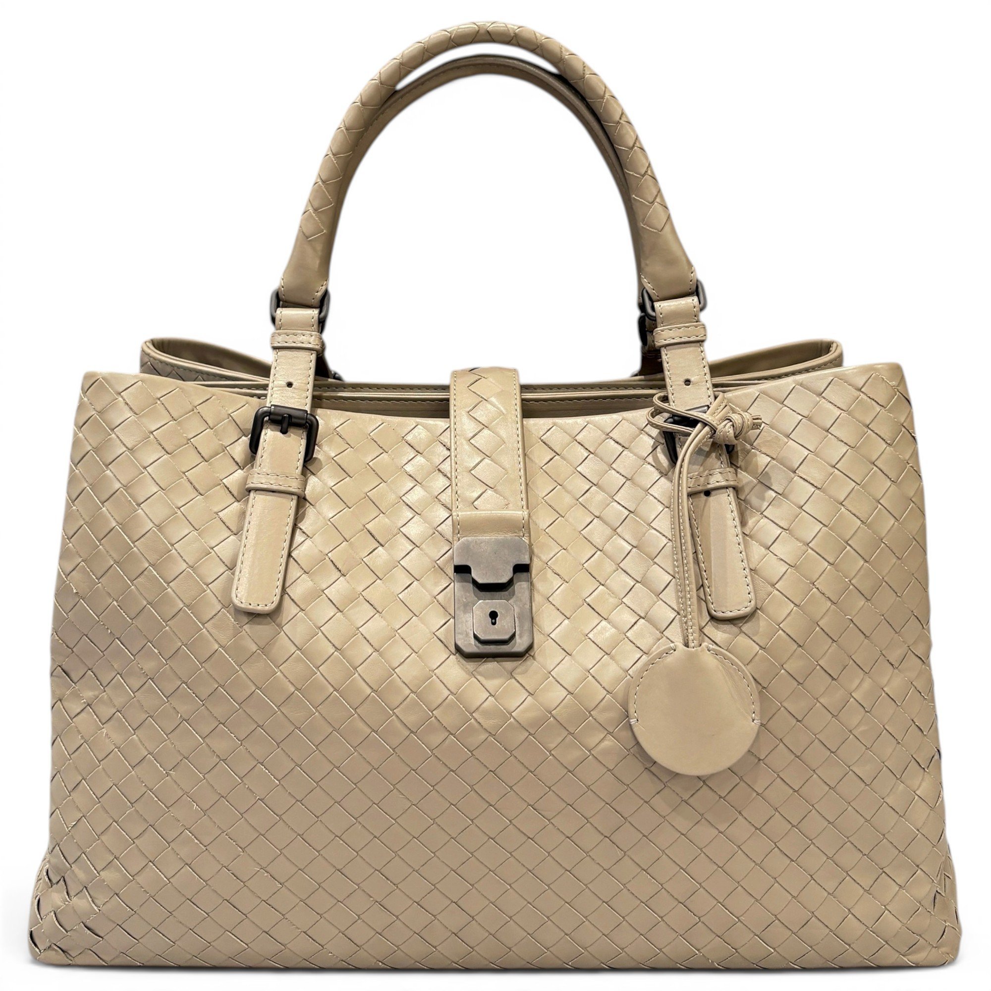 Roma leather tote