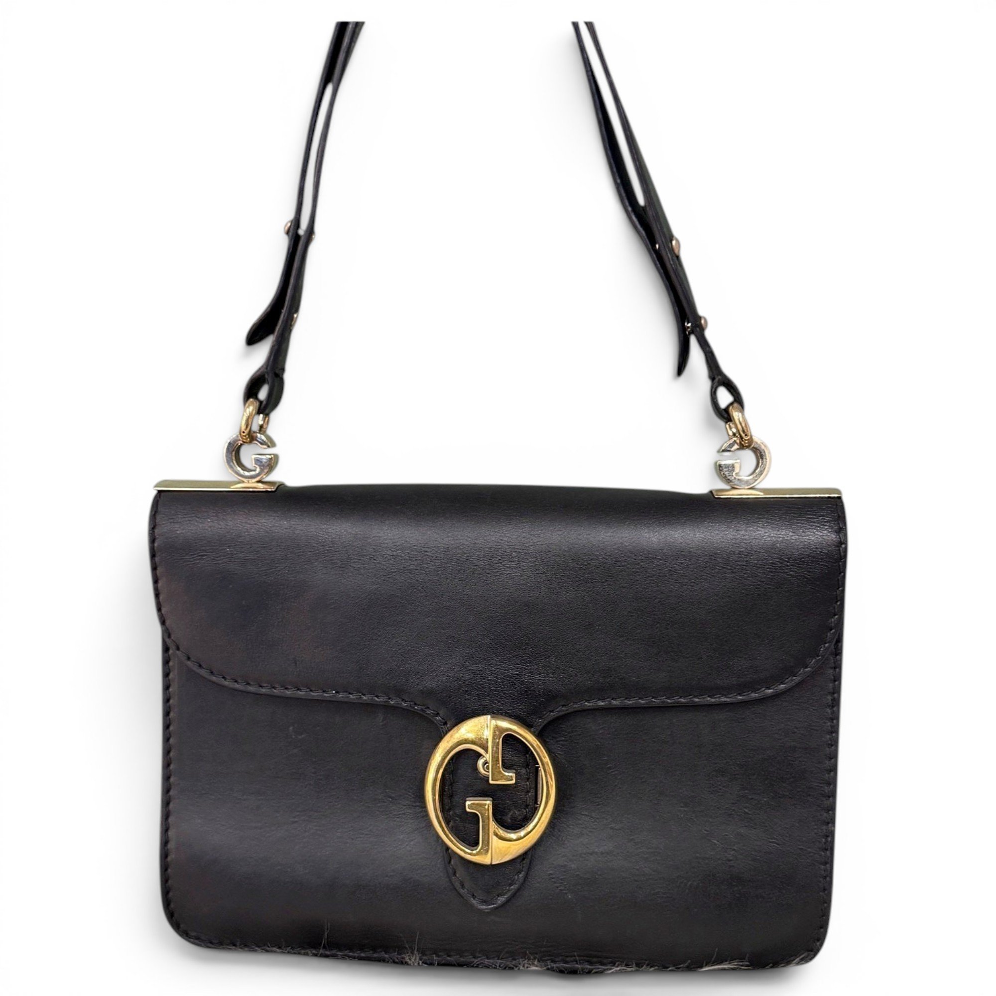1973 leather handbag