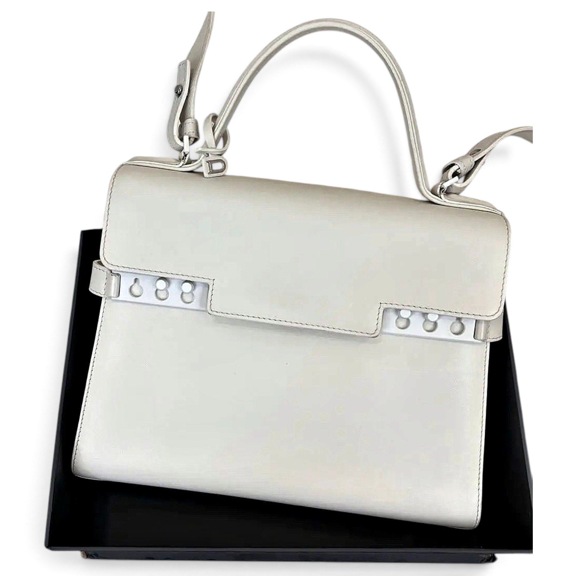 Tempête leather crossbody bag