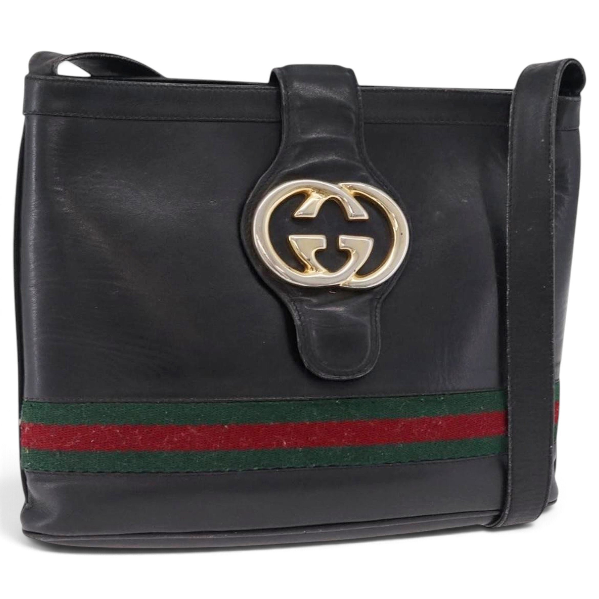 Leather handbag