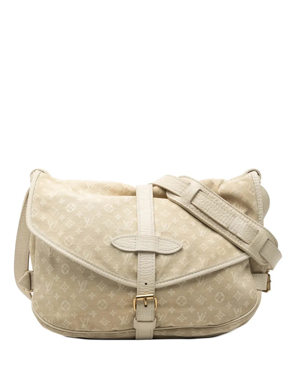 2007 Monogram Mini Lin Saumur 30 crossbody bag