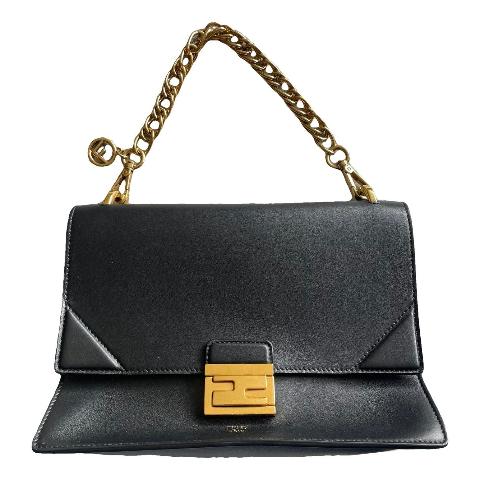 Kan U leather crossbody bag