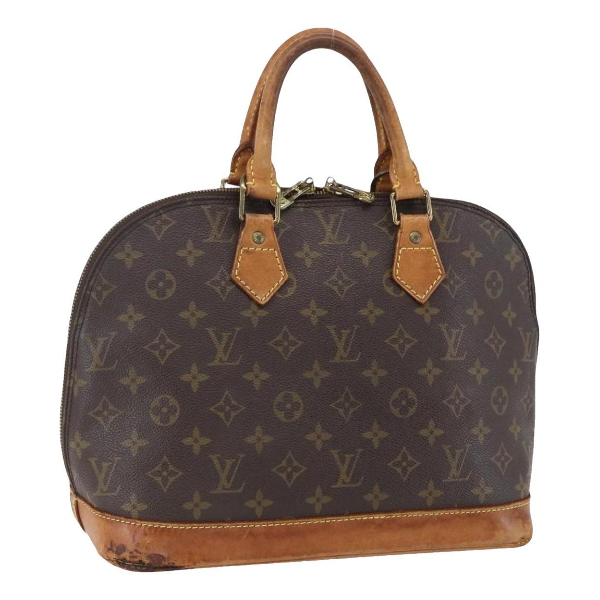 Alma leather handbag