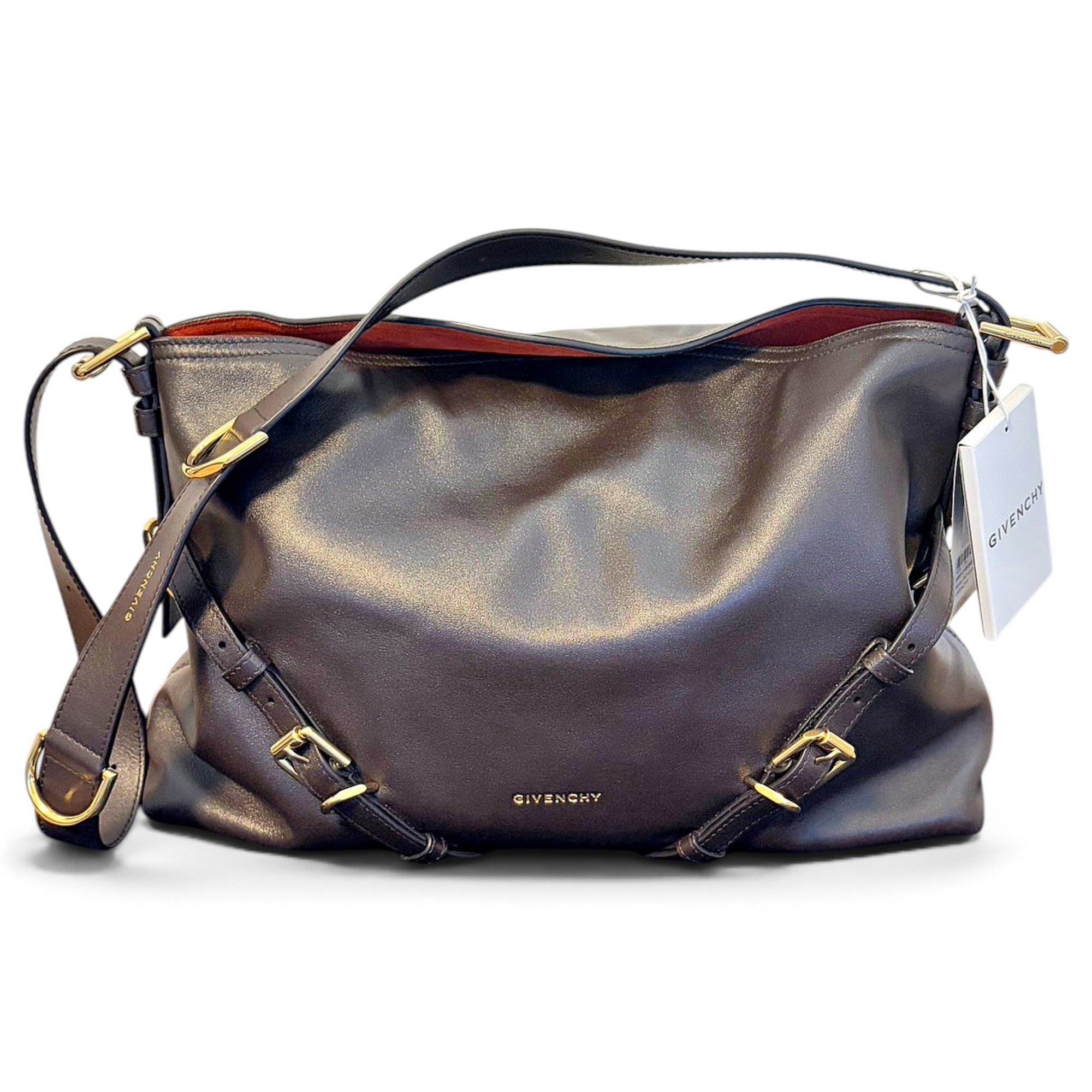 Voyou leather handbag