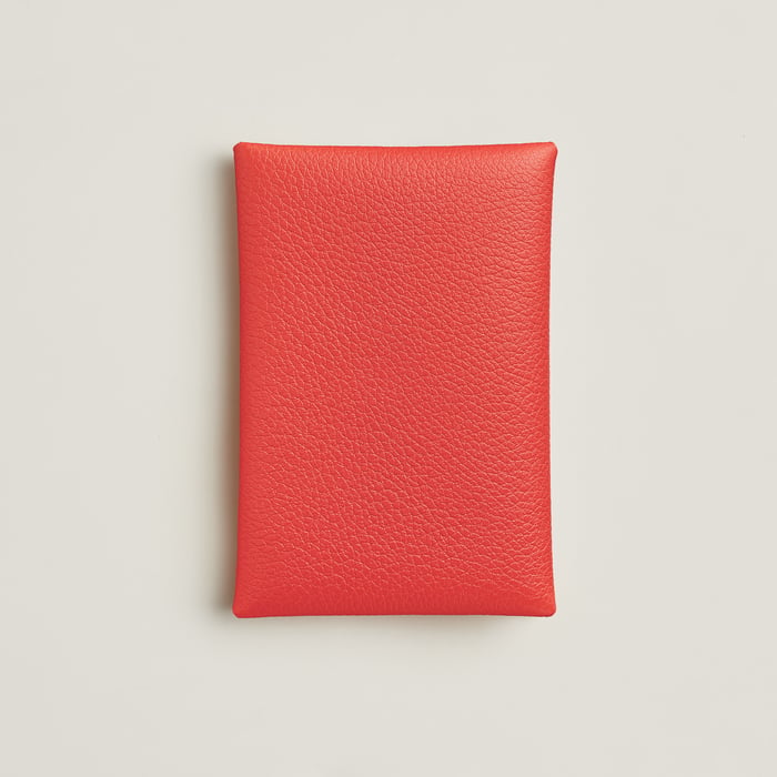 Orange Poppy Calvi Card Holder