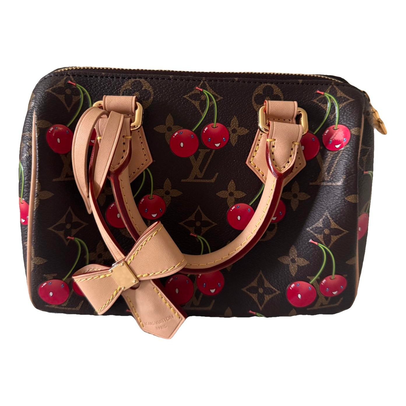 Speedy leather handbag
