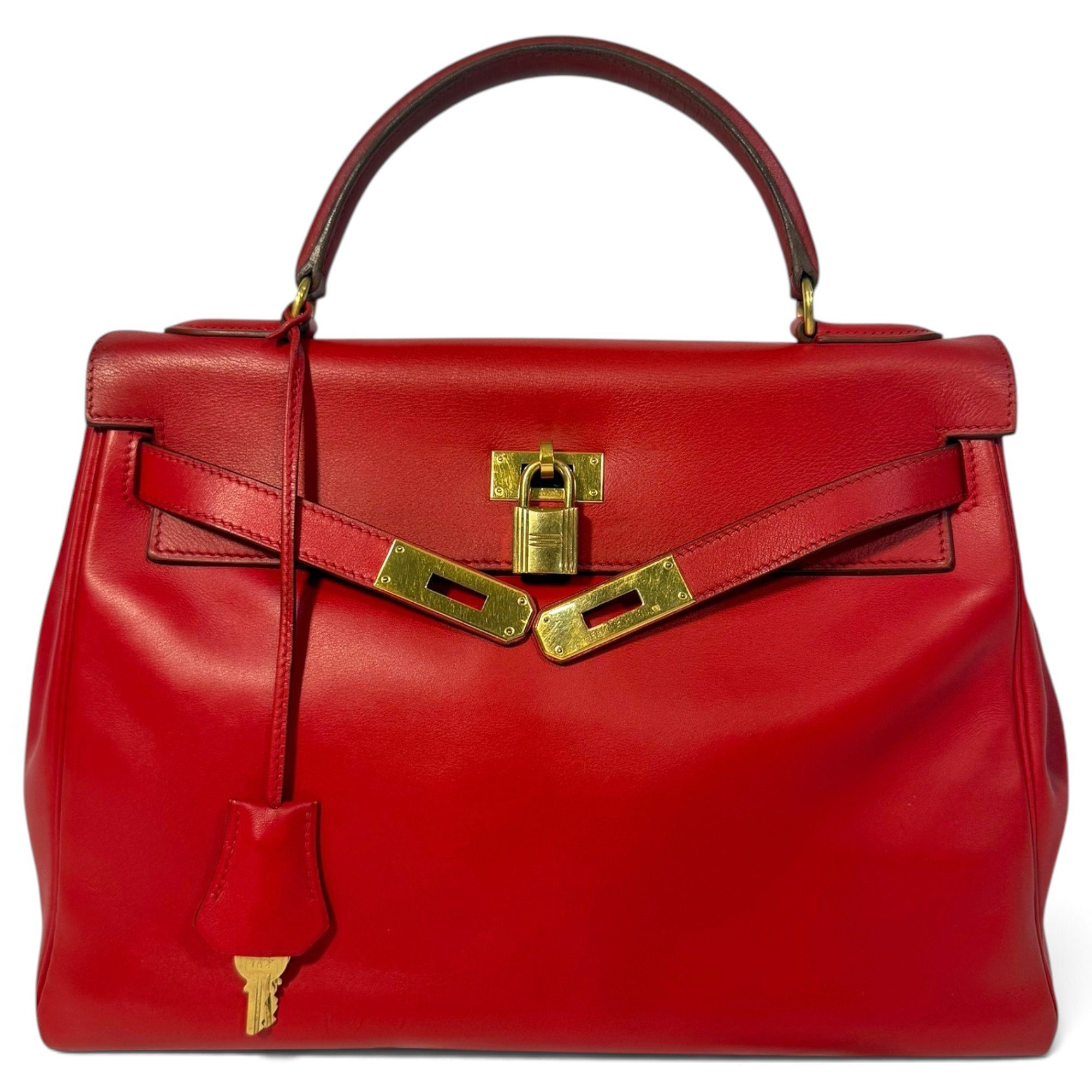 Kelly 32 leather handbag