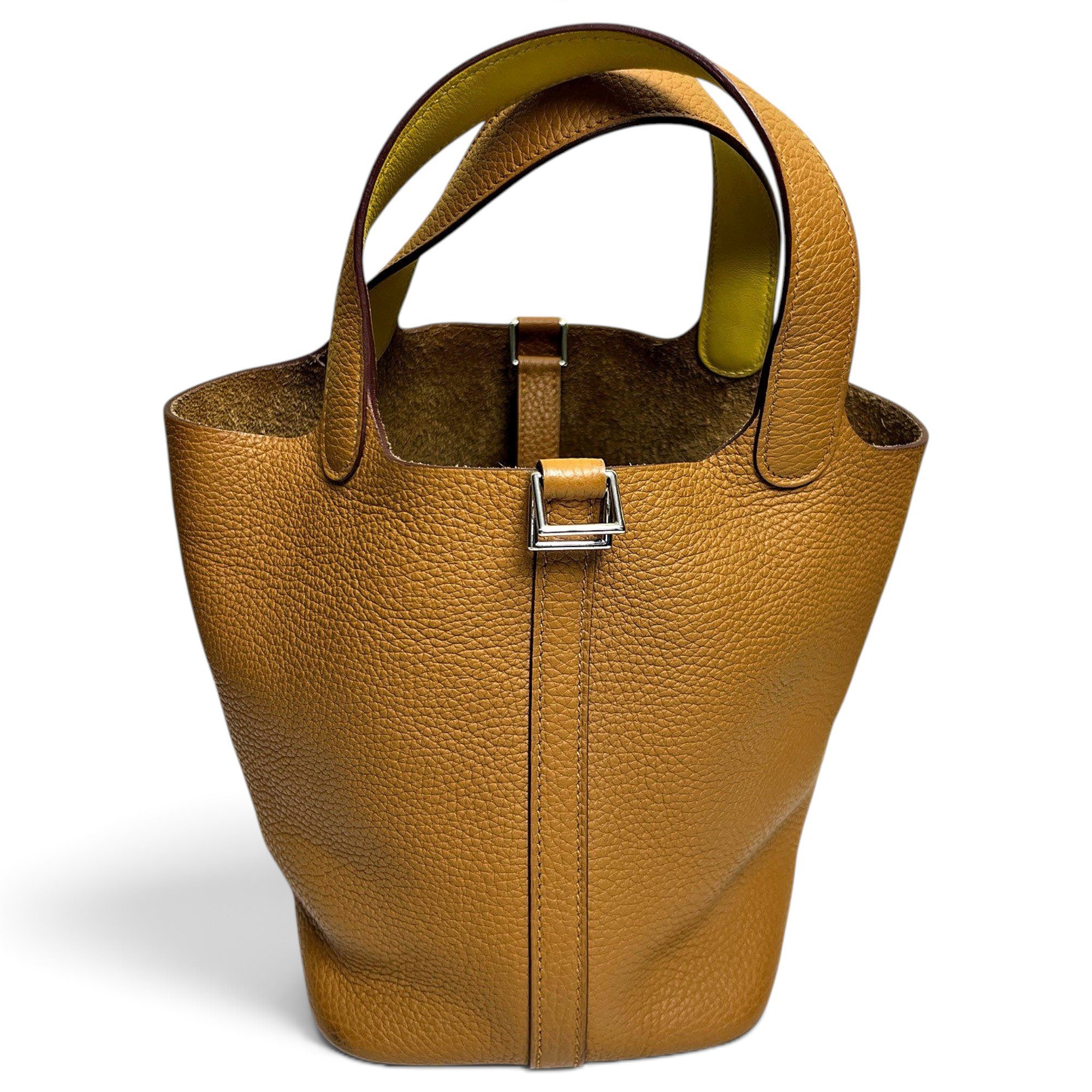 Picotin leather handbag