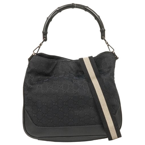 Bamboo Top Handle cloth handbag