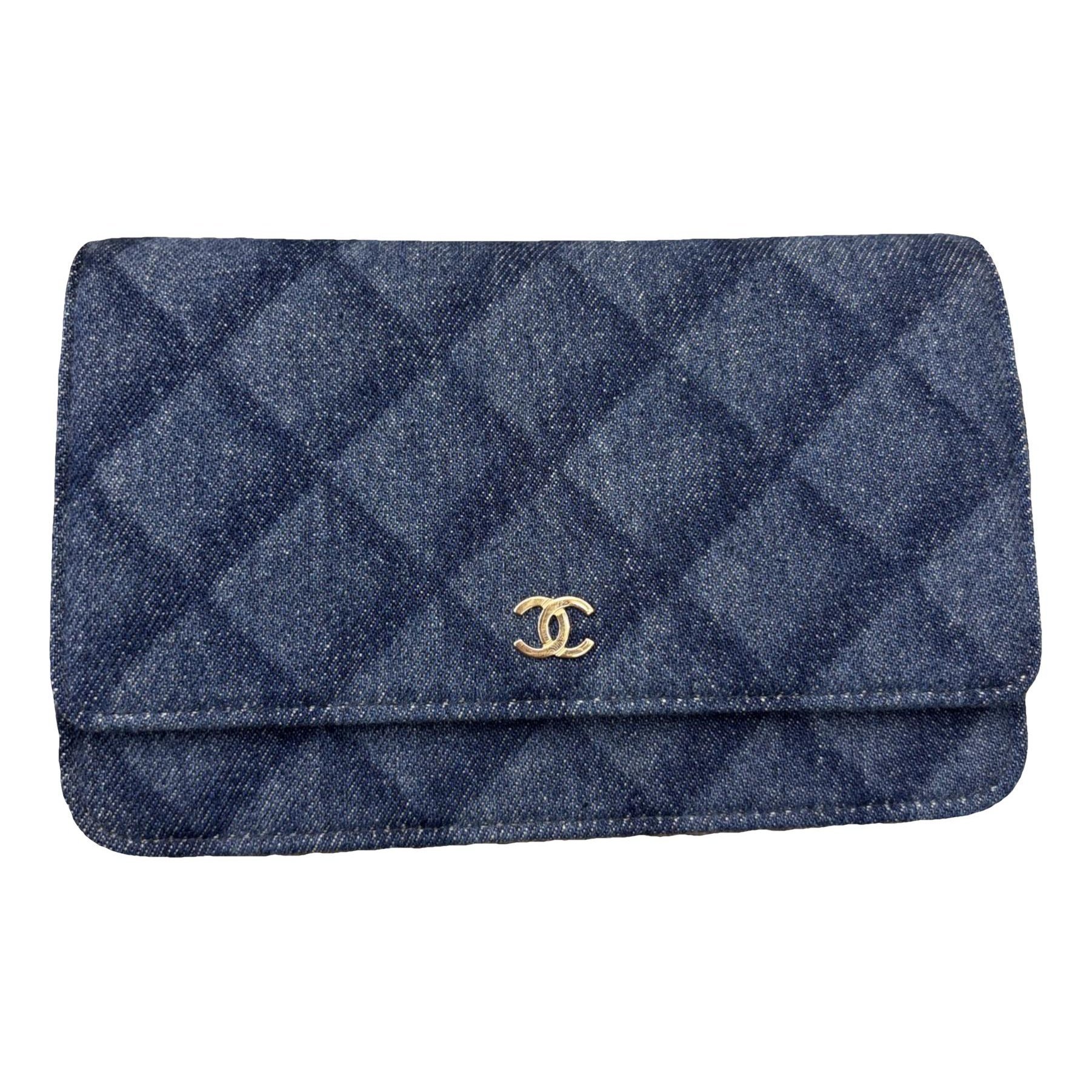 Wallet On Chain Timeless/Classique cloth crossbody bag