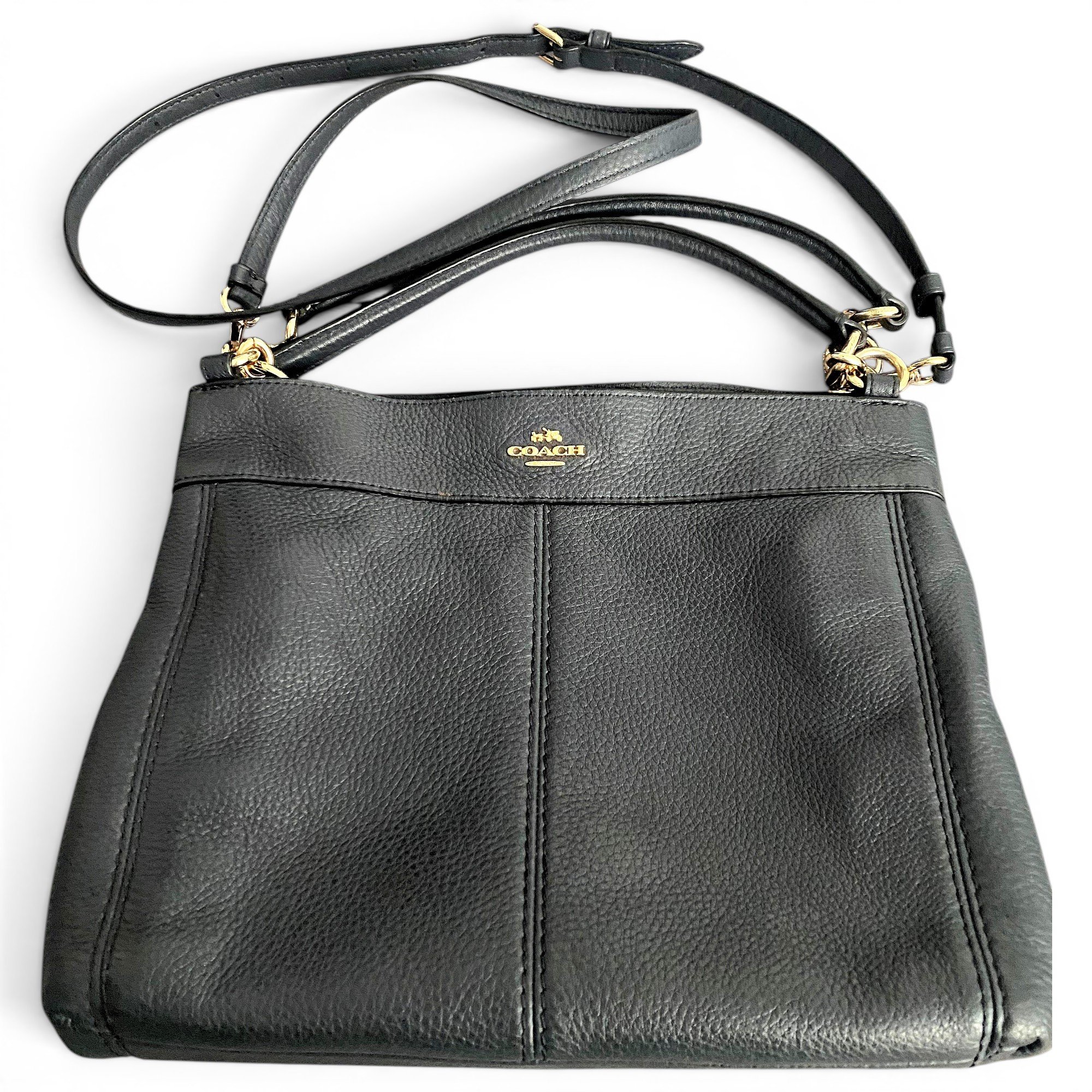 Leather satchel