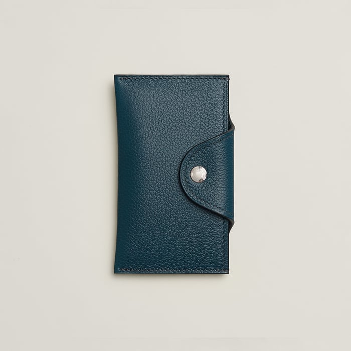 Bleu De Prusse Iliade Card Holder