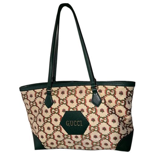 Leather tote