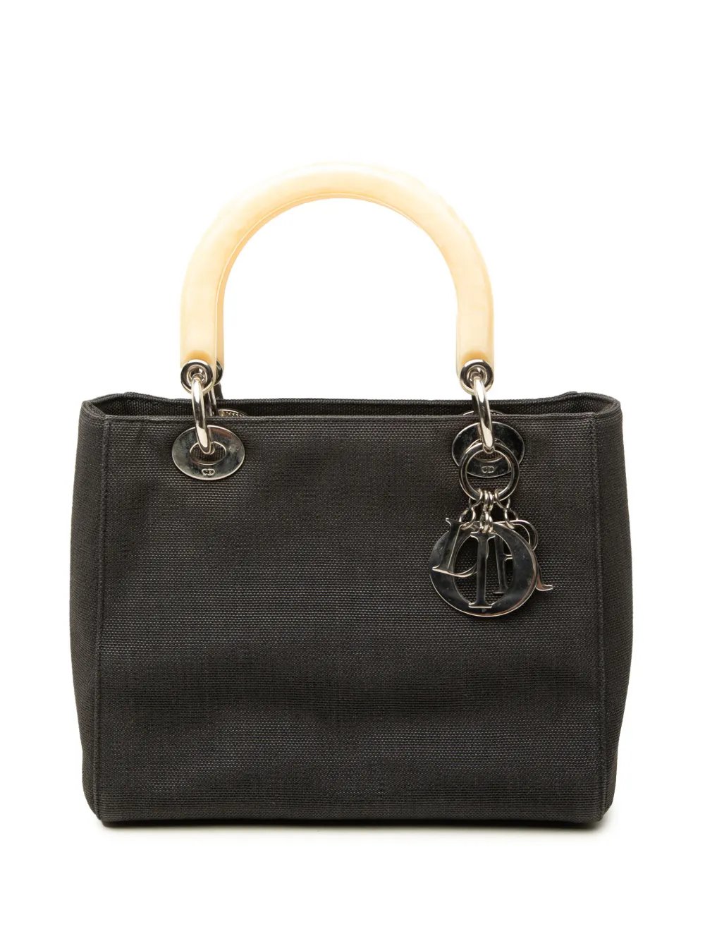 1998 Medium Canvas Lady Dior satchel
