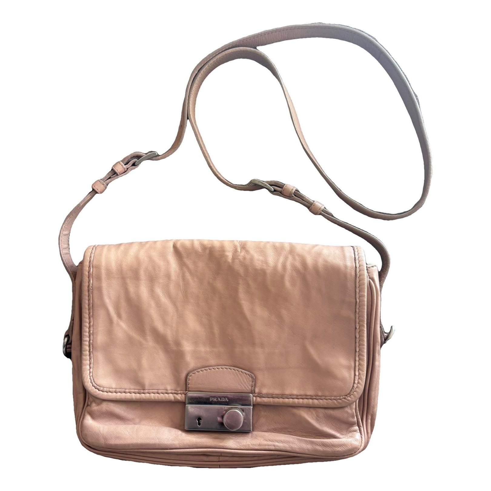 Leather crossbody bag