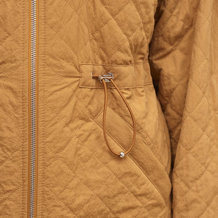 Marron Ocre Reversible Parka