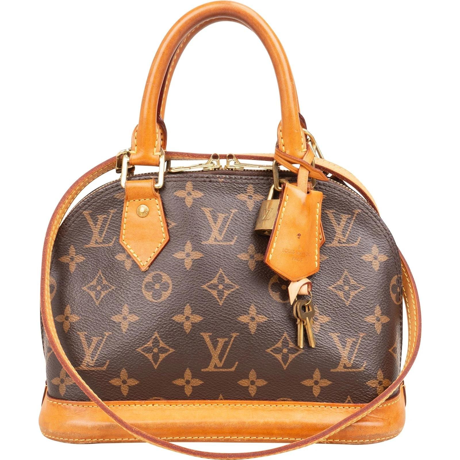 Alma leather handbag