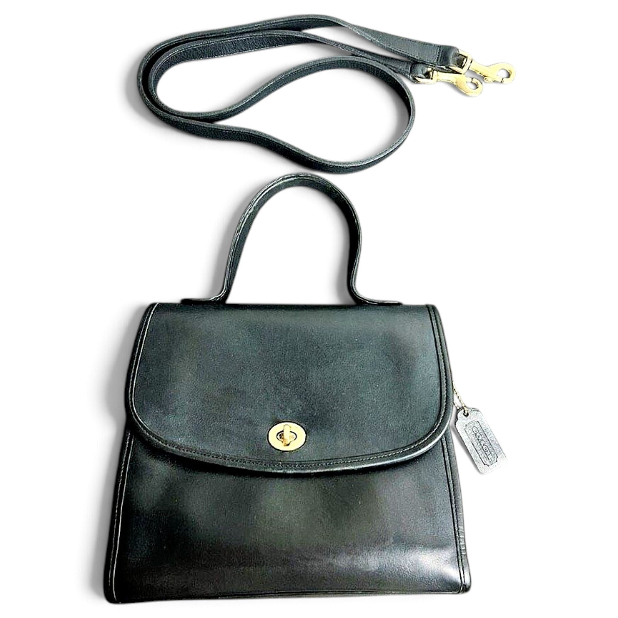 Signature Sufflette leather handbag
