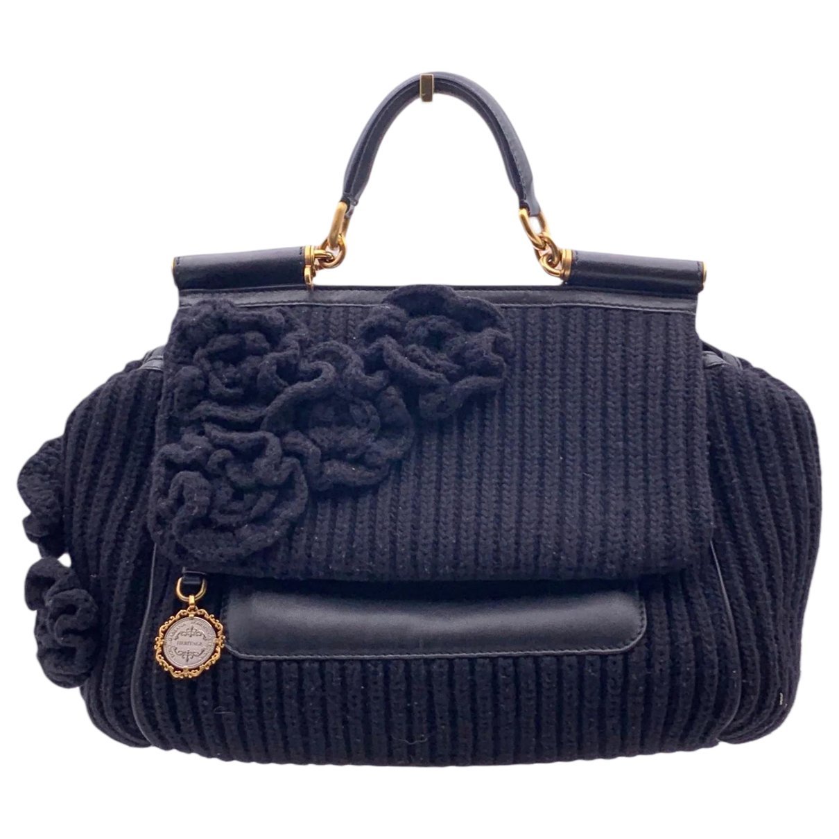 Dolce & Gabbana Sicily wool crossbody bag