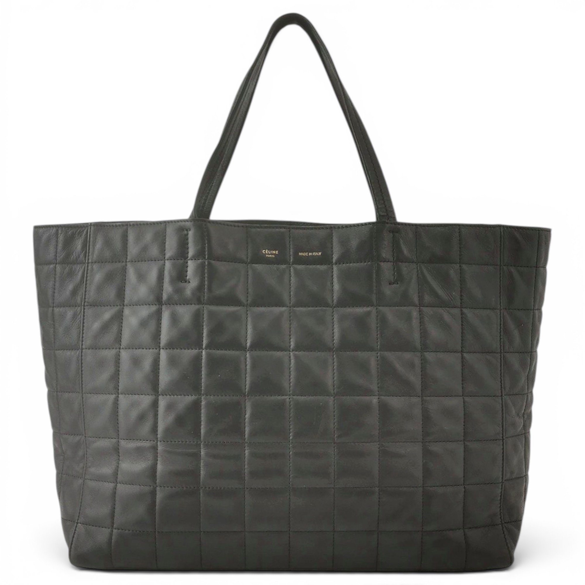 Leather tote