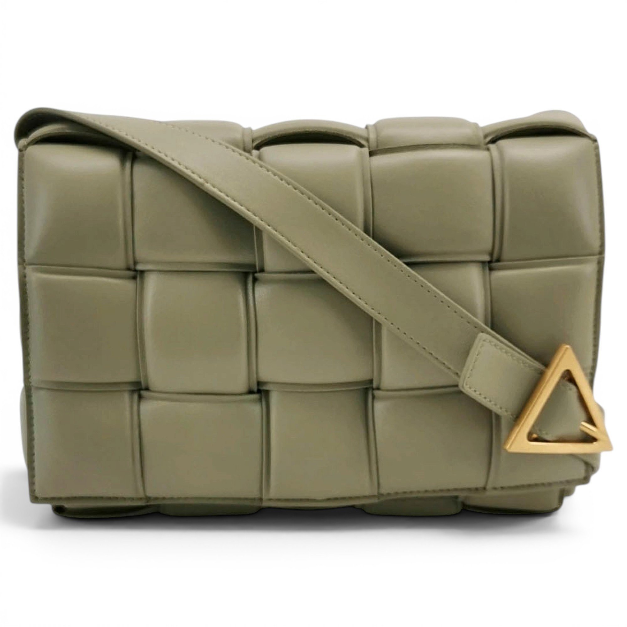 Brick Cassette leather crossbody bag