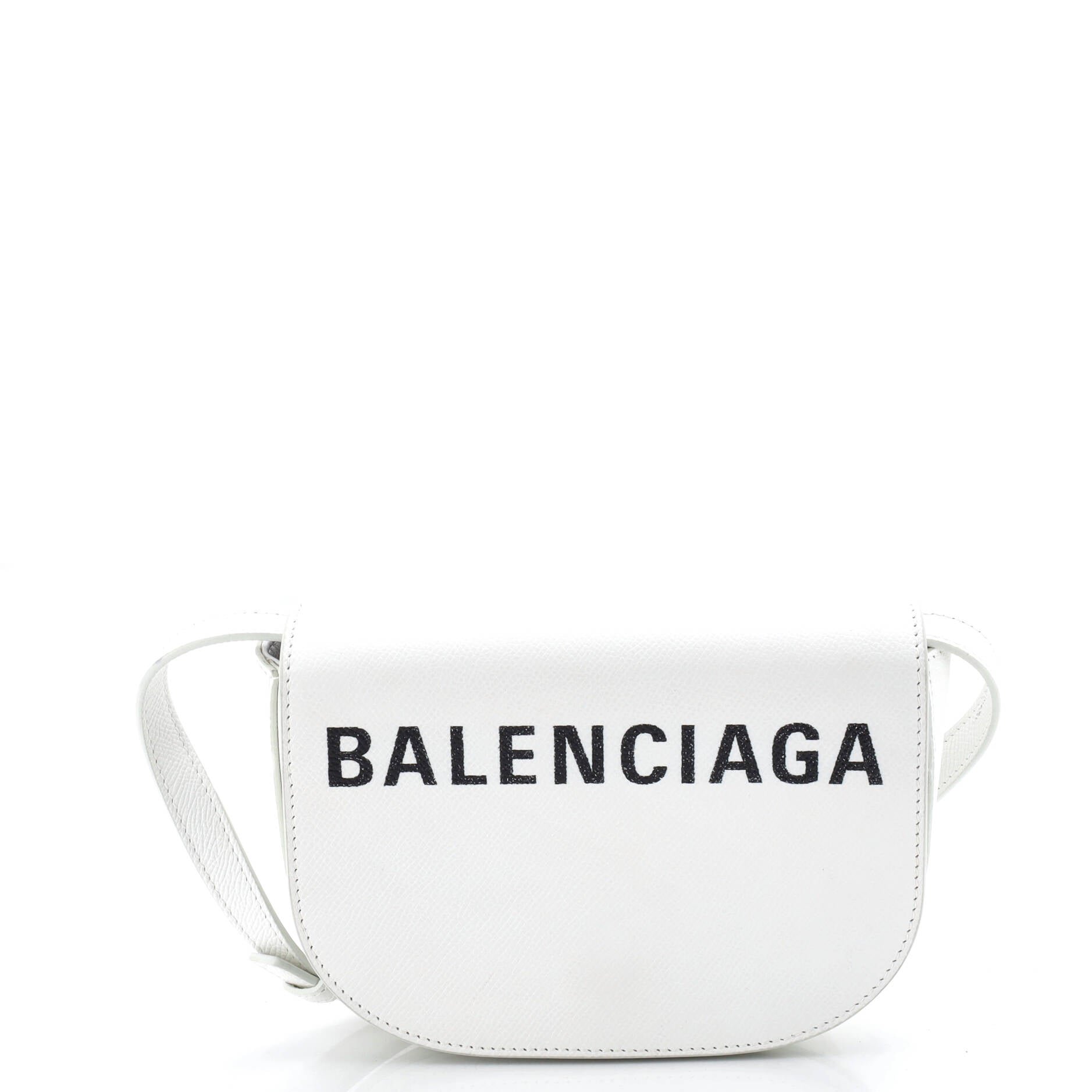 Balenciaga Logo Ville Day Bag Leather Small