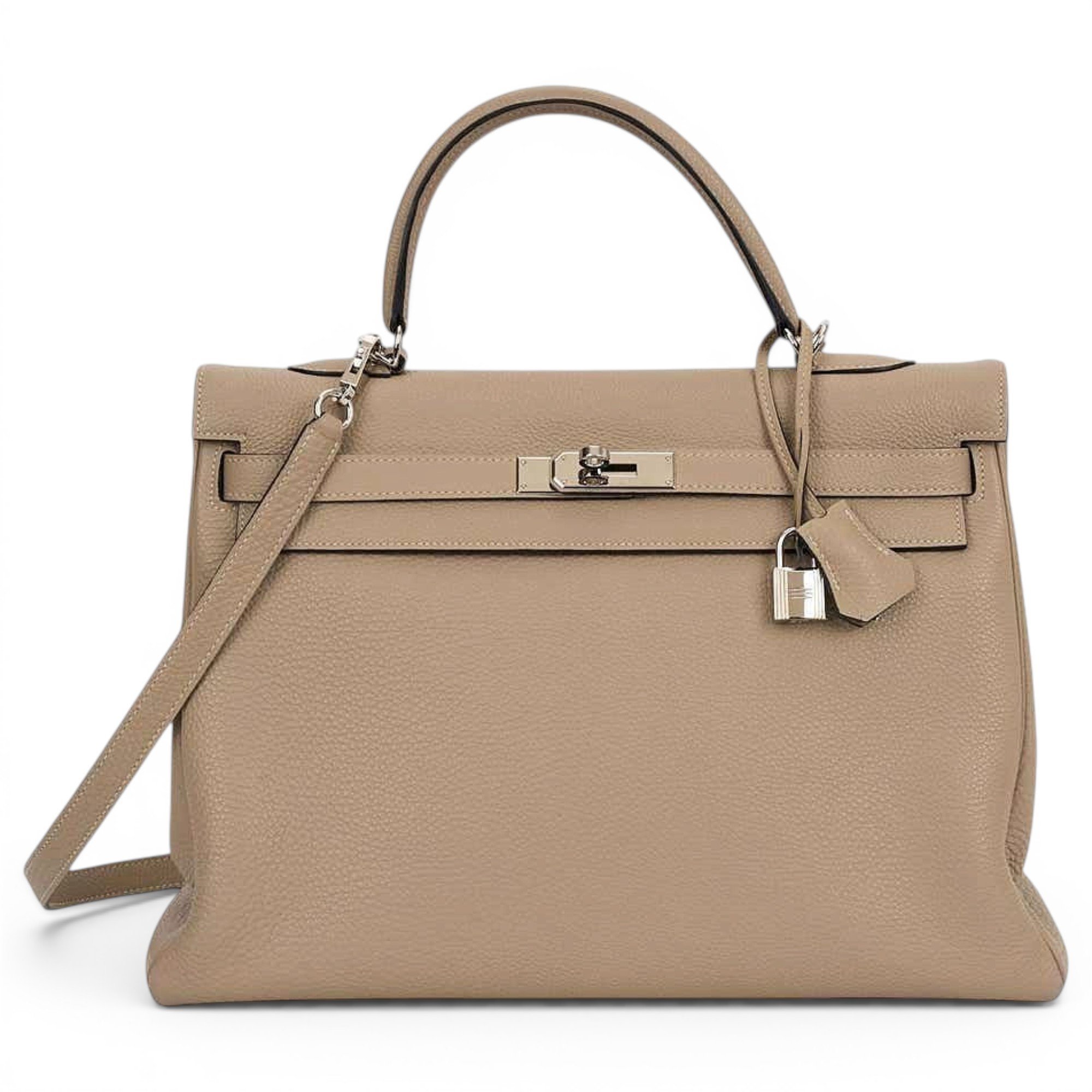 Kelly 32 leather handbag