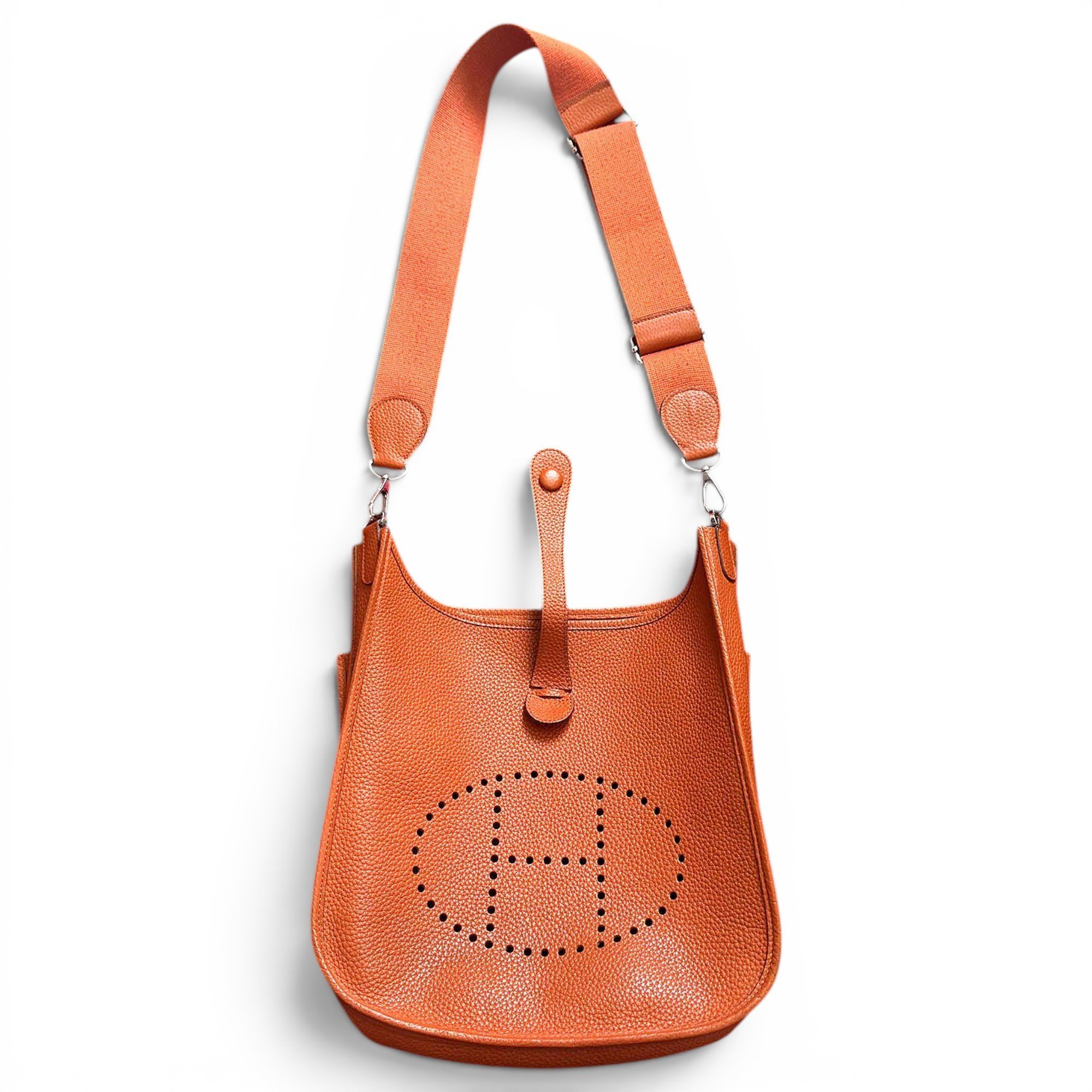 Evelyne leather crossbody bag