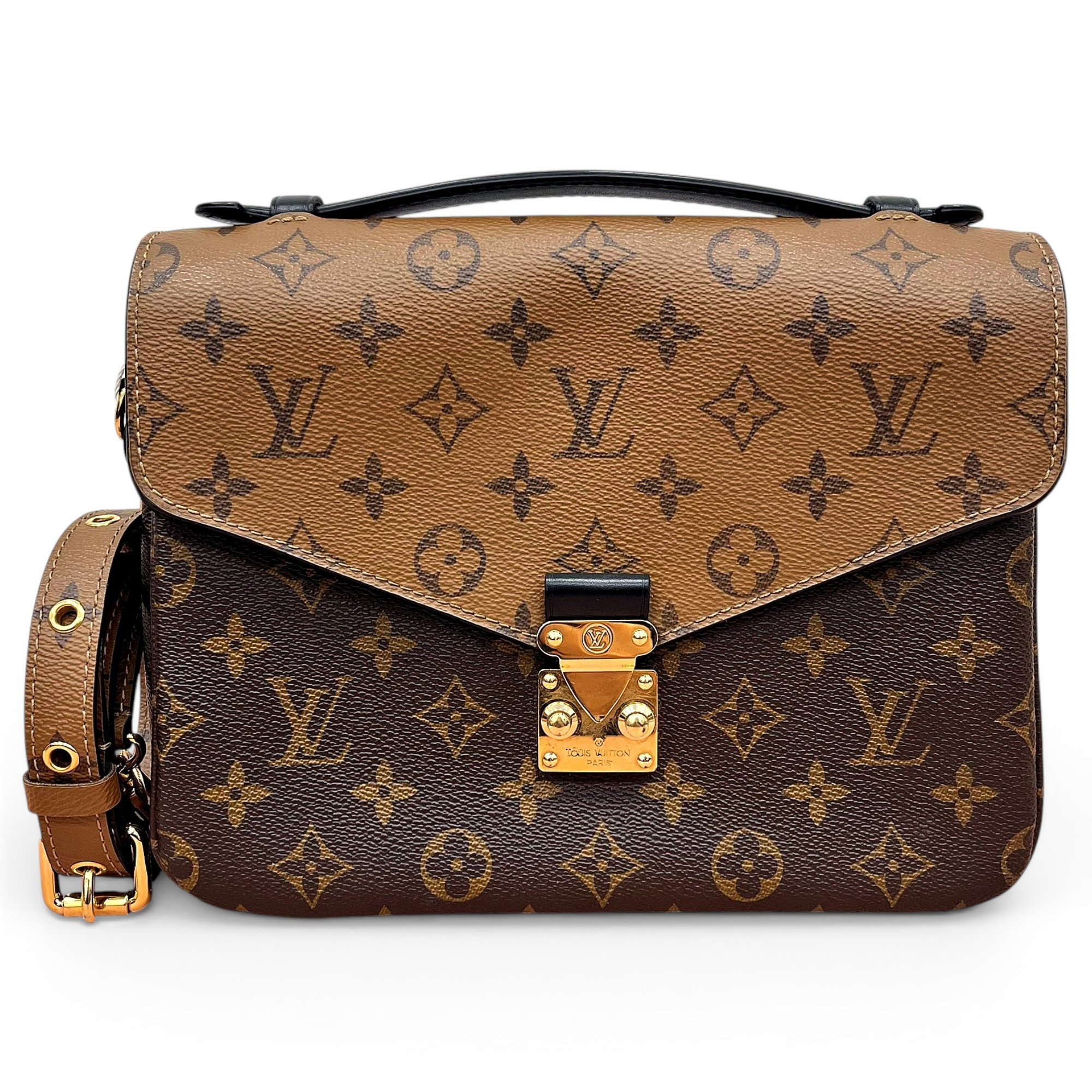Metis leather handbag