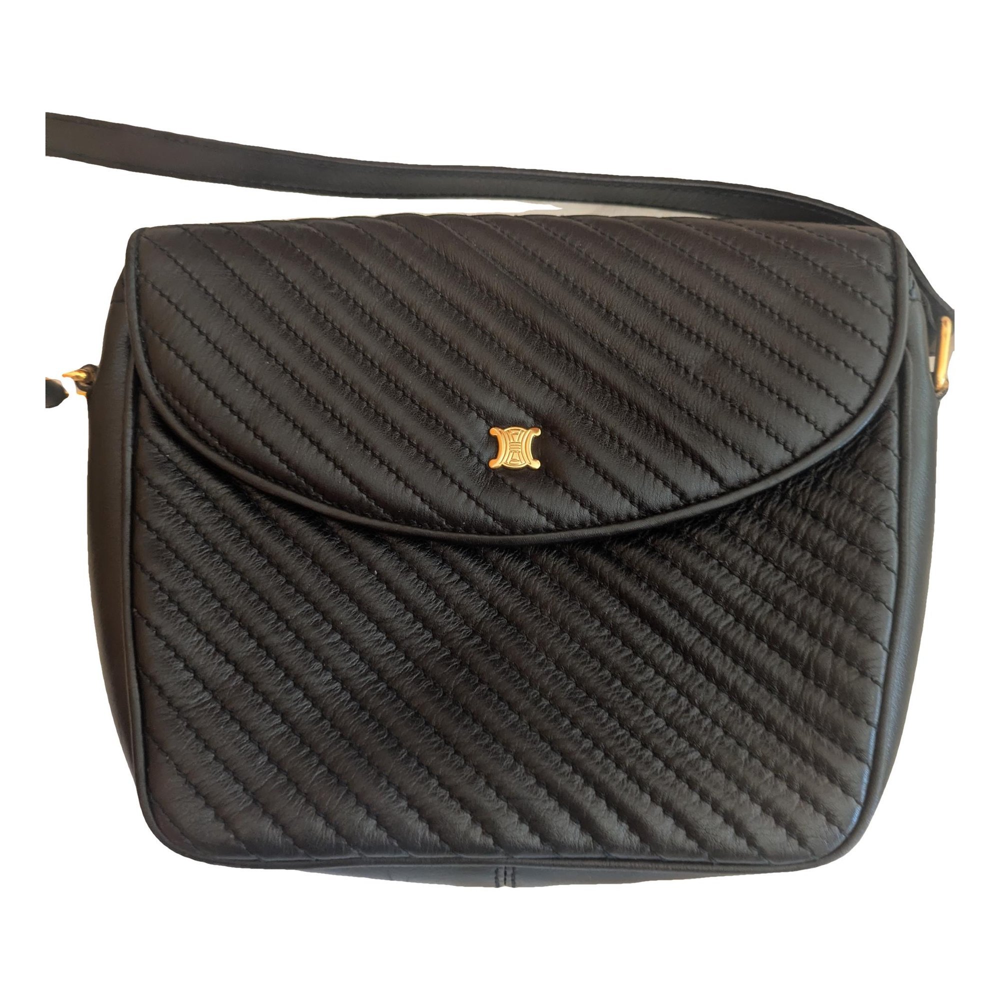 Triomphe leather crossbody bag